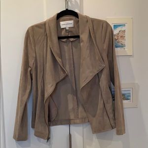 Faux suede jacket